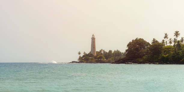 istock Beautiful white lighthouse in Dondra in south Sri Lanka. 1785444290