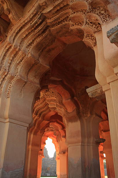 Lotus Mahal in Hampi, Karnataka state, India.