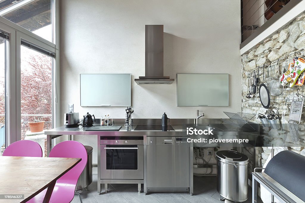 interior of beauty house interior of beauty house,  kitchen Architecture Stock Photo