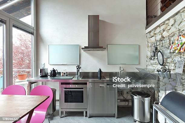 Interior Of Beauty House Stock Photo - Download Image Now - Architecture, Chair, Cooking Pan