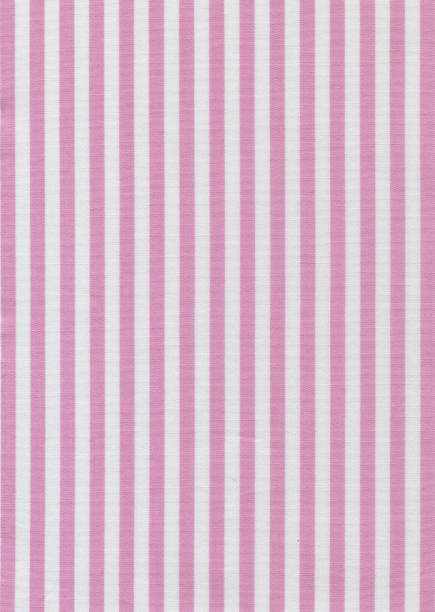 istock Ultra-high resolution-Pink and white striped textured fabric texture background(XXXL) 178546415
