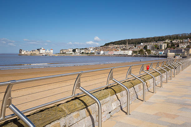 istock Weston-super-Mare seafront promenade Somerset England UK 178547968