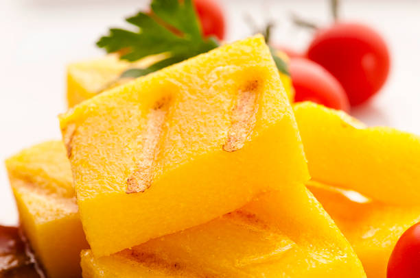 istock Polenta taragna with sauce and tomatoes 178549753