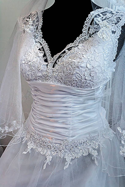 istock Wedding dress. Detail 178550053