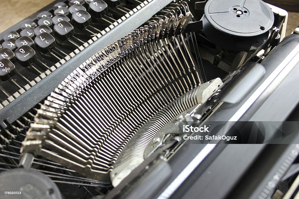 Maszyna do pisania - Zbiór zdjęć royalty-free (Alfabet)