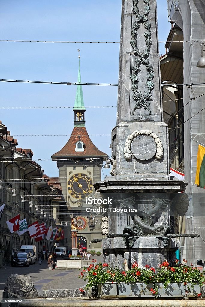 Stadtzentrum von Bern, Schweiz - Lizenzfrei Bern Stock-Foto