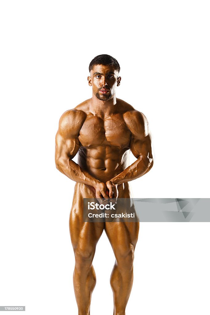 bodybuilder - Foto stock royalty-free di A petto nudo