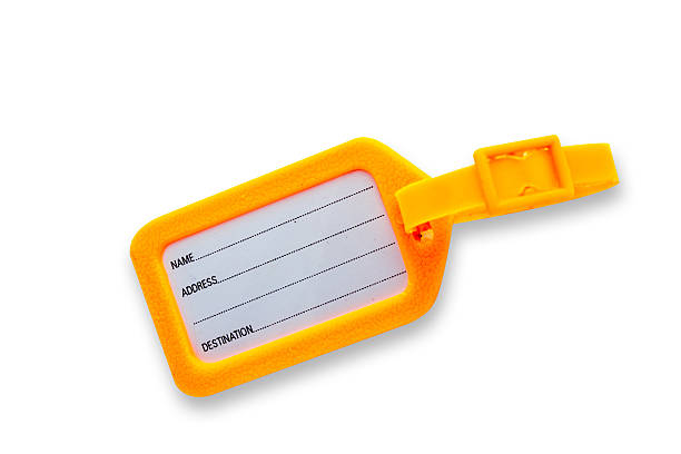 istock tags for luggage on white background with clipping path 178551865