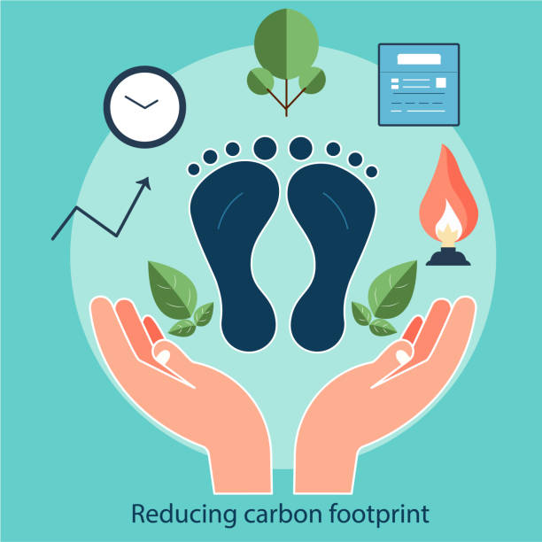 istock Carbon Footprint greenhouse gases economy reduction vector 1785519114