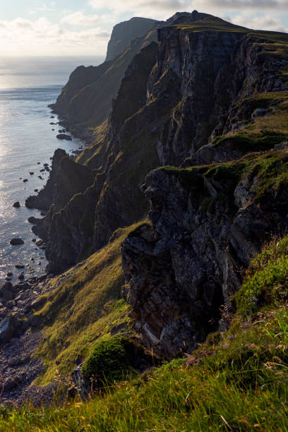 istock Sunset on the Cliffs of Runde Island Norway 1785520192