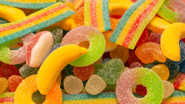 istock Assorted gummy candies.  Jelly  sweets. 1785521264