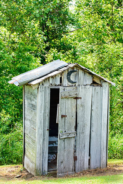 istock Old wooden outhouse 178552209