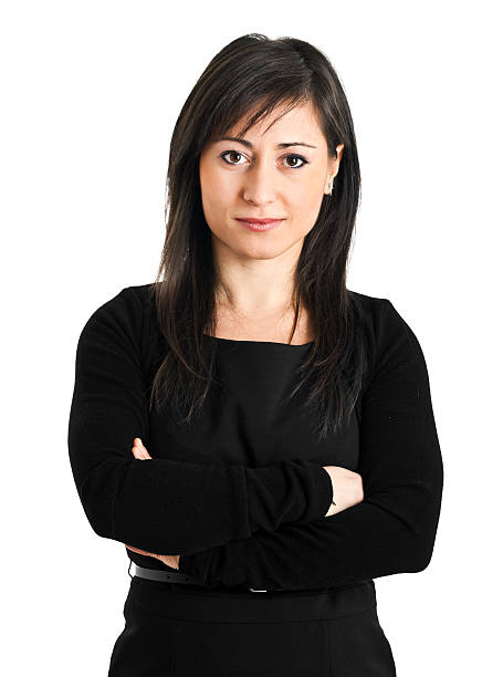 istock Cute young businesswoman smiling 178552897