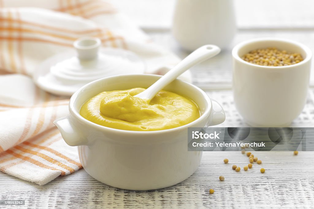 Mustard Yellow Mustard Stock Photo