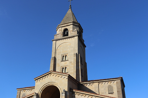 Church of San Pedro in the city of Gijon (Asturias, Spain)
