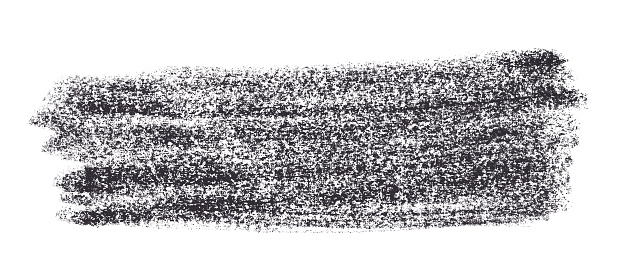 Black and gray pencil strokes isolated on a white background.