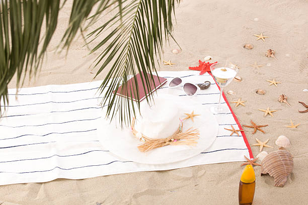 istock beach items on sand for fun summer holiday 178553871