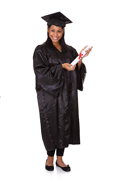 istock Graduate Woman Holding Certificate 178554209