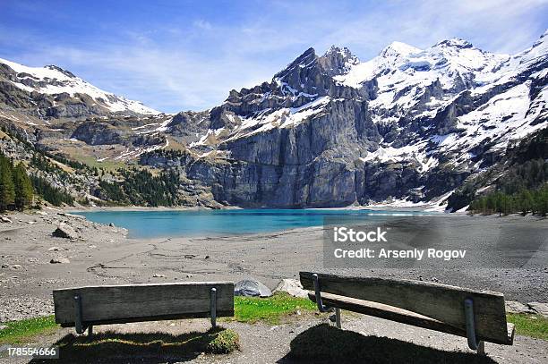 Gipfel In Schweizer Alpen Und Den See Stockfoto und mehr Bilder von Alpen - Alpen, Berg, Berggipfel