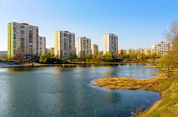 istock Modern Buildings close to the Pond 178554701