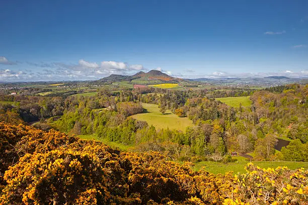 Scott's view in the Scottish Borders of the United Kingdom.