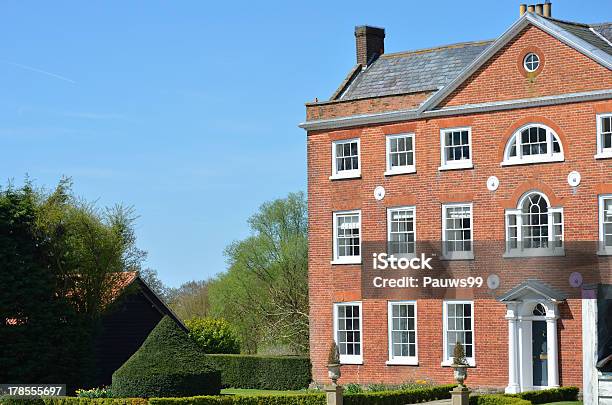 Lato Edificio Georgiano Da - Fotografie stock e altre immagini di Casa - Casa, Inghilterra, Mattone