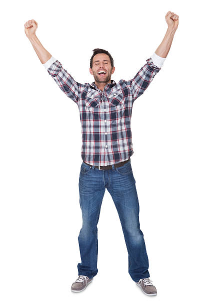 istock Portrait of excited middle age man 178557717