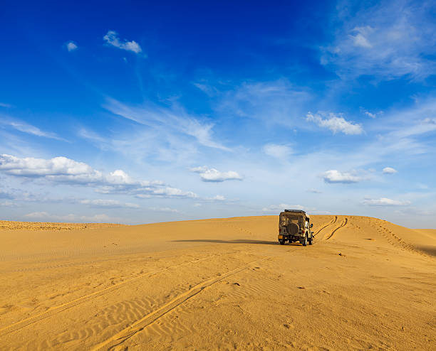 사막 사파리 배경기술 - india rajasthan thar desert travel 뉴스 사진 이미지