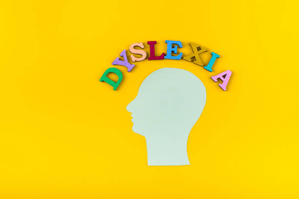 istock Dyslexia awareness concept with letters 1785588654