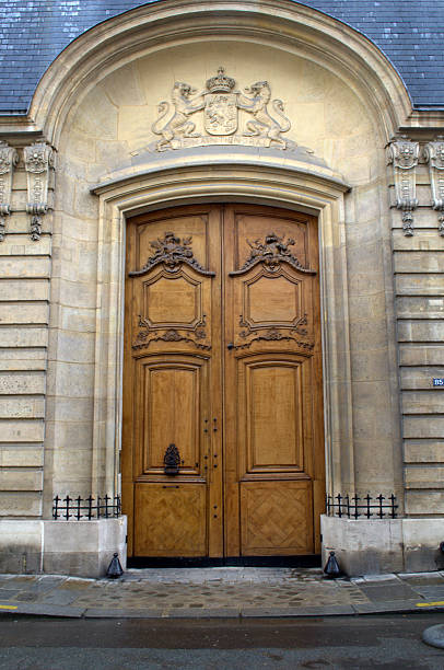 istock Parisian doors, France 178559434