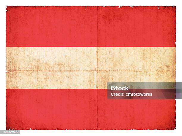 Grunge Flag Of Austria Stock Photo - Download Image Now - Antique, Austria, Backgrounds