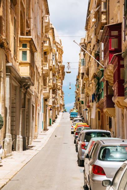istock Narrow street in Valletta, Malta. 1785602080