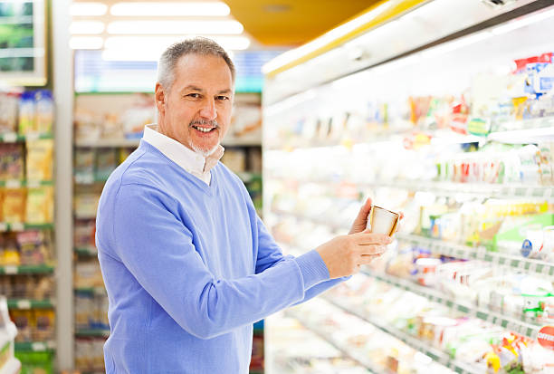 istock Man shopping at the supermarket 178560741