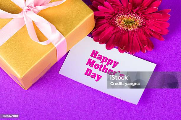 Gift Box Of Golden Stock Photo - Download Image Now - Birthday, Birthday Present, Celebration