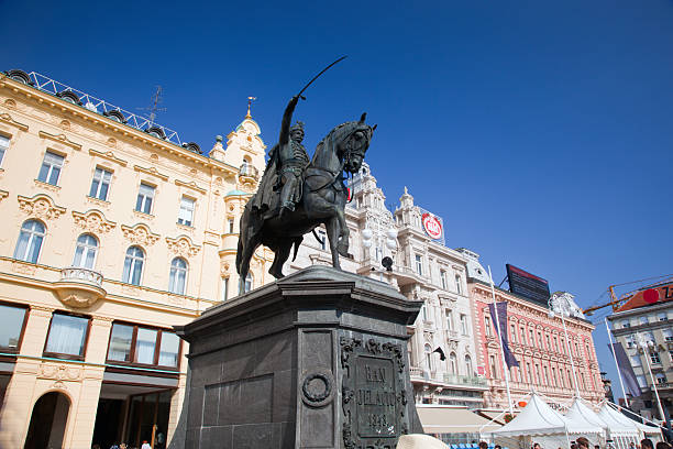 istock Zagreb, Croatia. Ban Jelacic statue 178562984