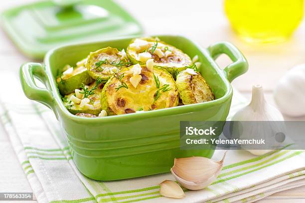 Fried Zucchini Stock Photo - Download Image Now - Baked, Breakfast, Close-up