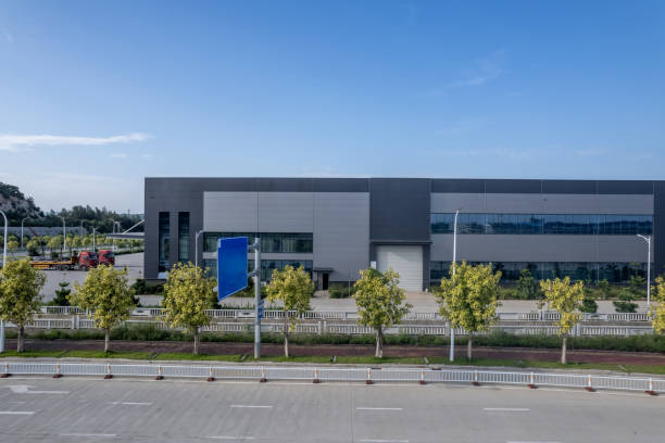 istock A bird's-eye view of a large factory building 1785643584