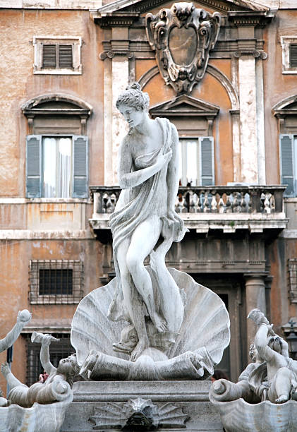 статуя birth of venus рим италия - the human body body women naked стоковые фото и изображения