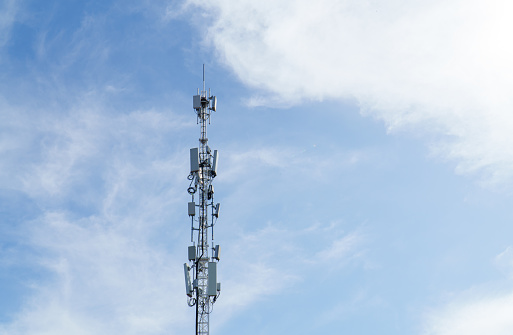 6G Telecommunications Base Station Tower