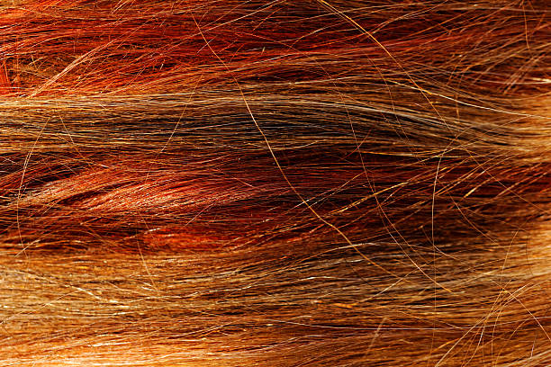 textura de cabelo - fashion shiny blond hair ringlet - fotografias e filmes do acervo