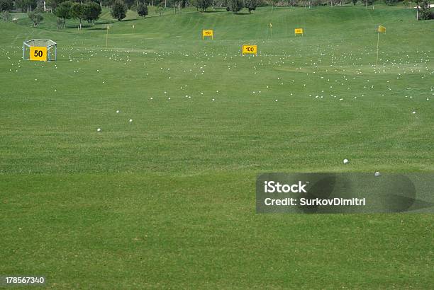 Campo Da Golf - Fotografie stock e altre immagini di Allenamento - Allenamento, Ambientazione esterna, Assenza