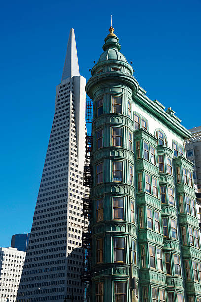 istock Transamerica Pyramid and Sentinel Building in San Francisco 178568793