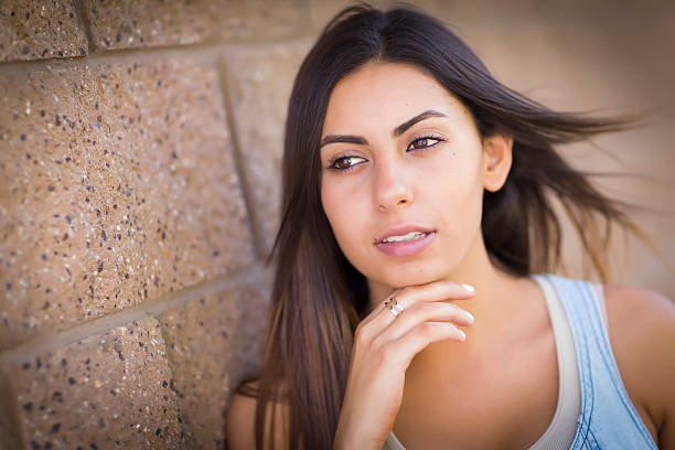 istock Beautiful Mixed Race Young Woman 178570525