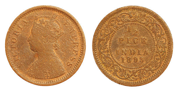 istock Old Indian Half Pice Coin of 1895 178571193