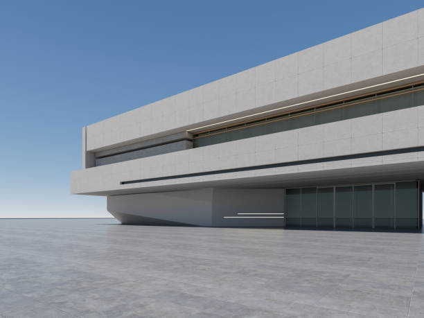 istock Clean ground squares and building facades 1785712419