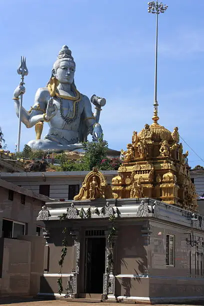 Shiva Statue in Murudeshwar, Karnataka, India.