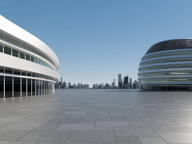 istock The open modern square of the city 1785725323