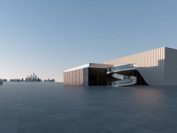 istock Clean ground squares and building facades 1785734670