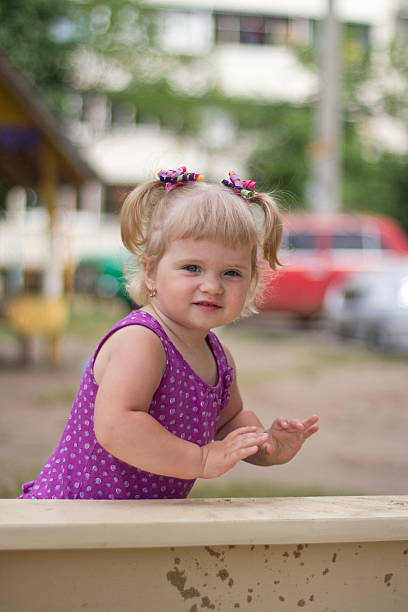 istock Adorable little girl having fun 178573628