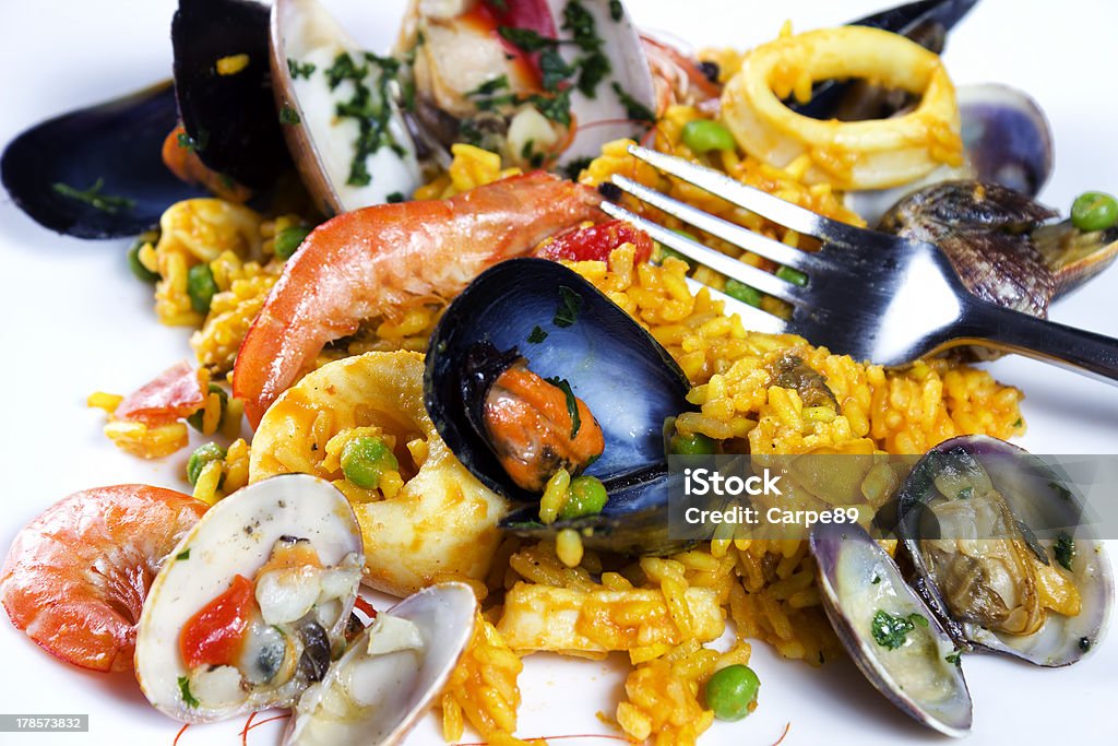paella - Foto stock royalty-free di Alimentazione sana